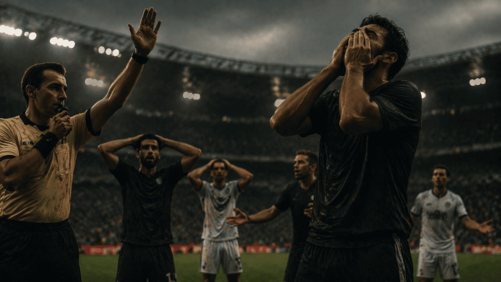 El efecto de un gol anulado en el ritmo del partido